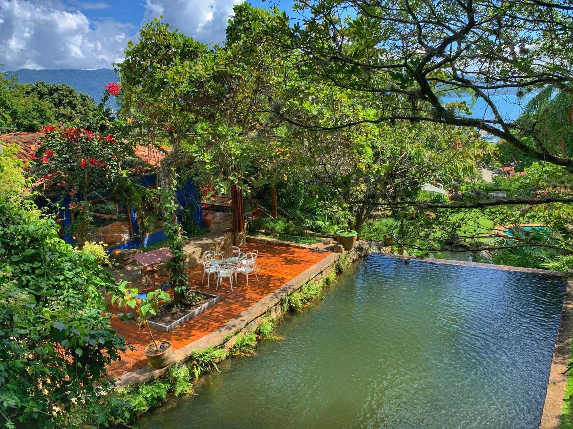 Вилла Casas D'Agua Doce - Casa Atelie Ильябела Экстерьер фото